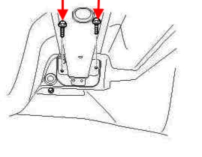 diagram of rear bumper Hyundai Elantra (2010-2015)