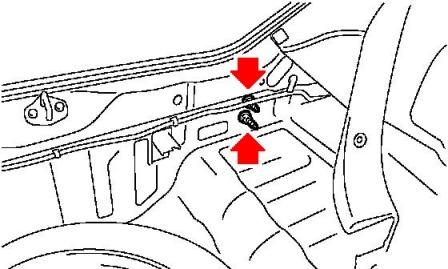 Montageplan für Heckstoßstange Subaru Impreza (2000-2007)