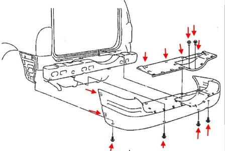 bumper Suzuki Grand Vitara 2 (XL-7) (1998-2005)