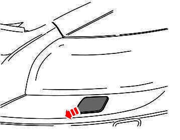 diagrama de montaje del parachoques delantero Volvo C70 (2006-2013)