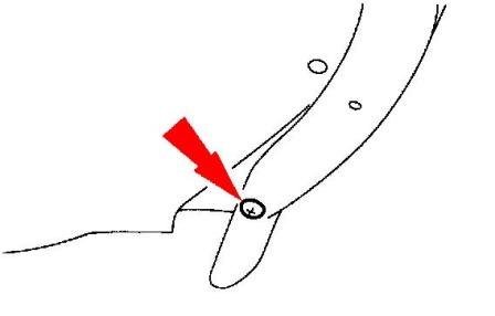 Montageplan für Heckstoßstange Ford Contour