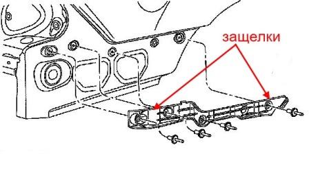 Ford Five Hundred Heckstoßstangen-Montageplan