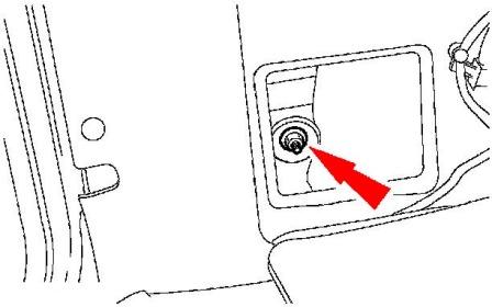 Montageplan für Heckstoßstange Ford Focus 1 (1998-2005)