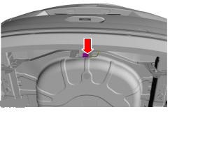 Montageplan für die hintere Stoßstange des Ford Focus 3 (seit 2012)