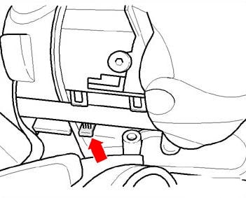 VW New Beetle Scheinwerfer-Montageplan (1997-2011)